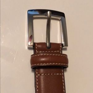 Brooks Brothers Brown Leather Belt